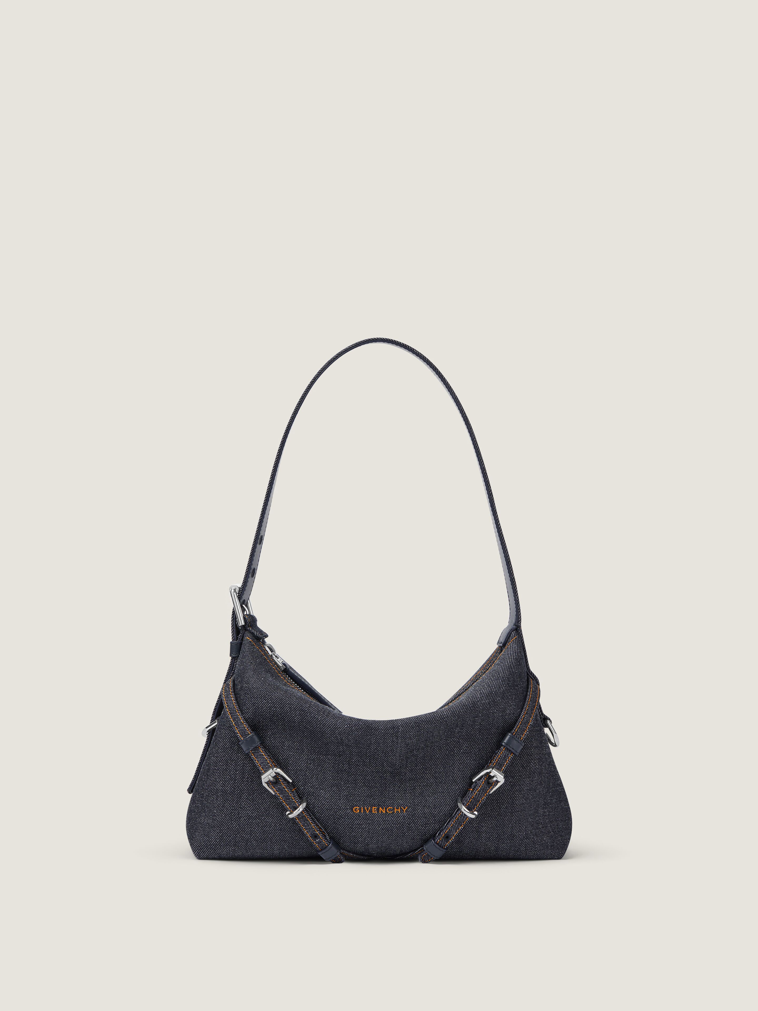 Mini Voyou bag in denim